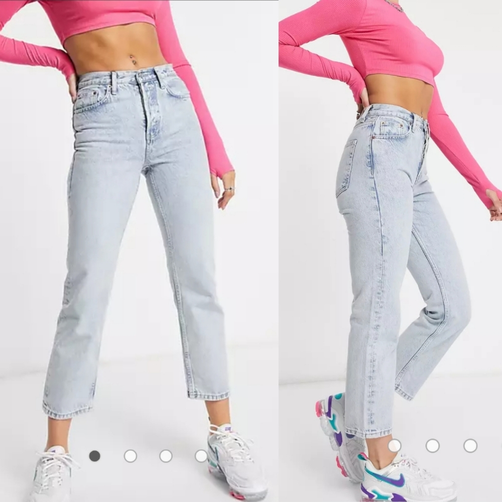 Topshop Editor Jeans in Bleach - Picture 3 of 8